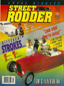 STREET RODDER 1992 JULY - FATTY FORD GETS AN 8" PUMPKIN, FLATHEAD SWAPPING